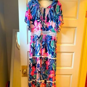 Lilly Pulitzer Empire Waist Maxi Dress